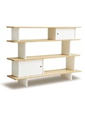 Mini Library White/Birch